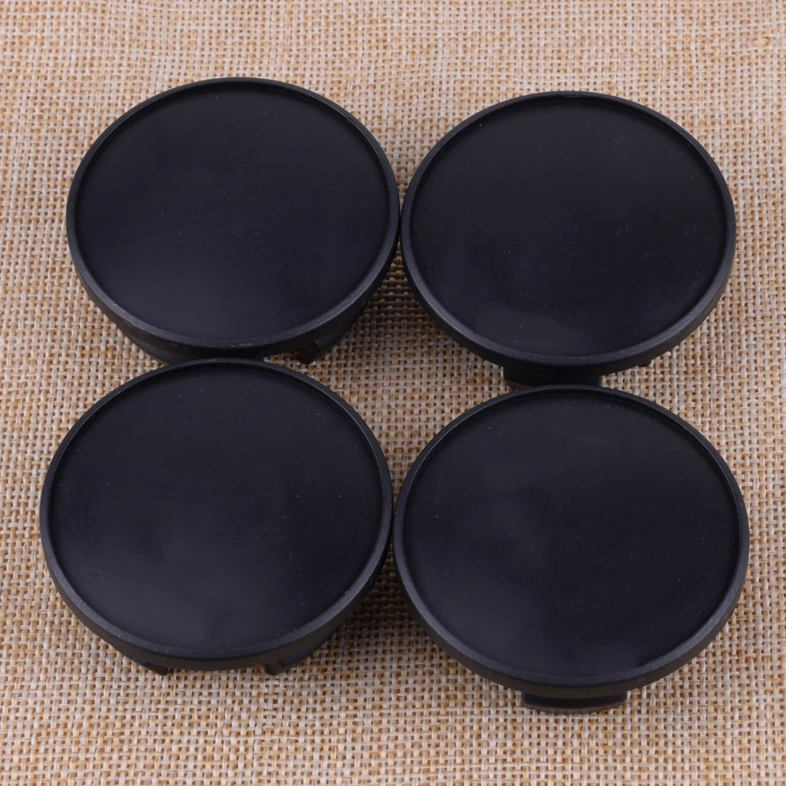 

High Quality 4pc ABS 54mm Car Wheel Center Rim Tire Hub Caps Replacement Accessories Black Fit For BMW Mini Cooper 36131171069