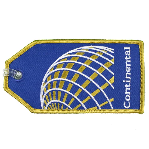 Embroidery Luggage ID Continentals Airlines Bag Tag | Автомобили и мотоциклы
