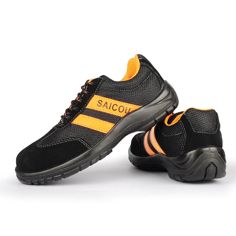

Autumn and winter casual safety shoes steel toe caps anti-smashing work shoes protective shoes men's shoes