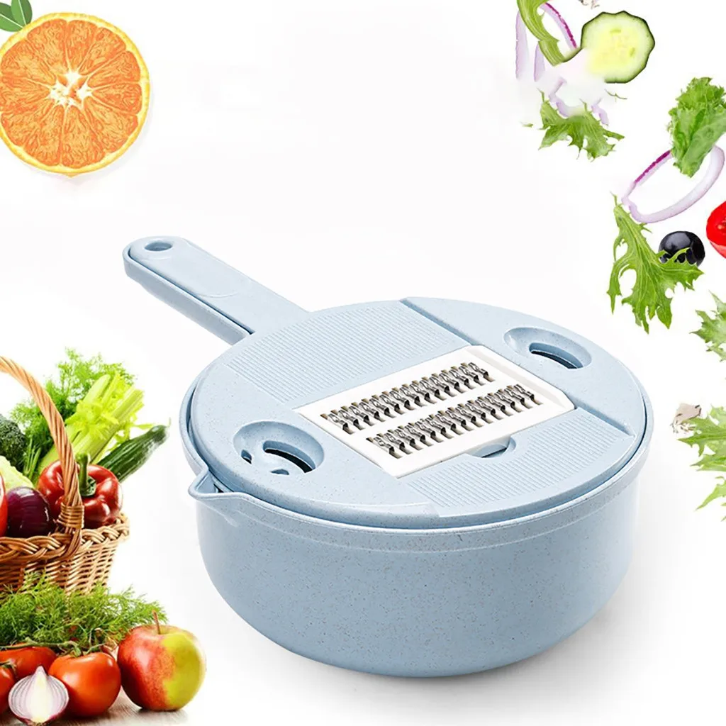 

Kitchen Multi-Function Vegetables Cutting Device Slicer Food Safety Wheat Straw Cutter Machine Cheese Grater