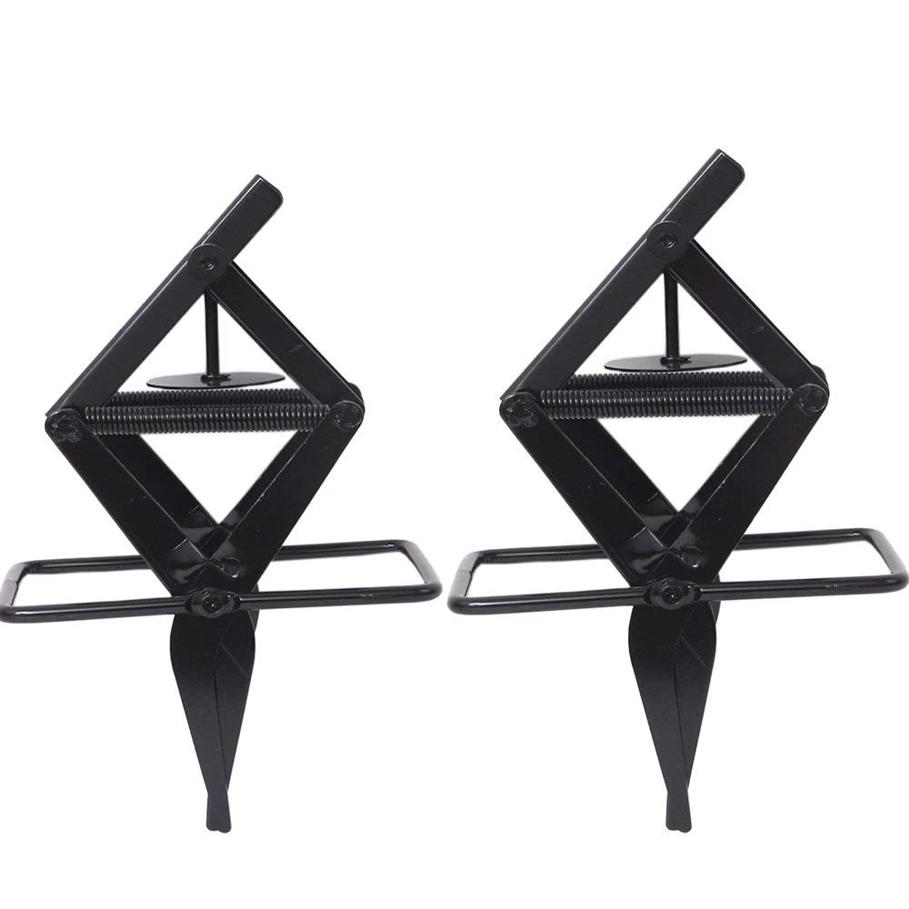 

Haierc Easy Mole Eliminator Trap Mole and Gopher Trap Steel Mole Trap Black Color 2 Sets