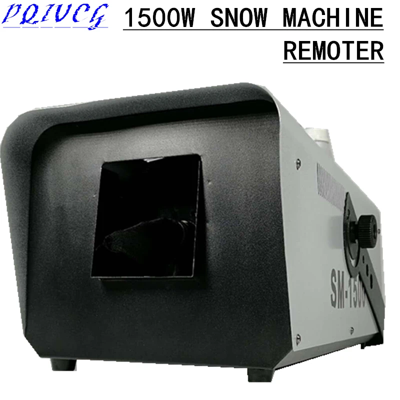 Remoter 1500W snow machine wedding snow machines professional DJ