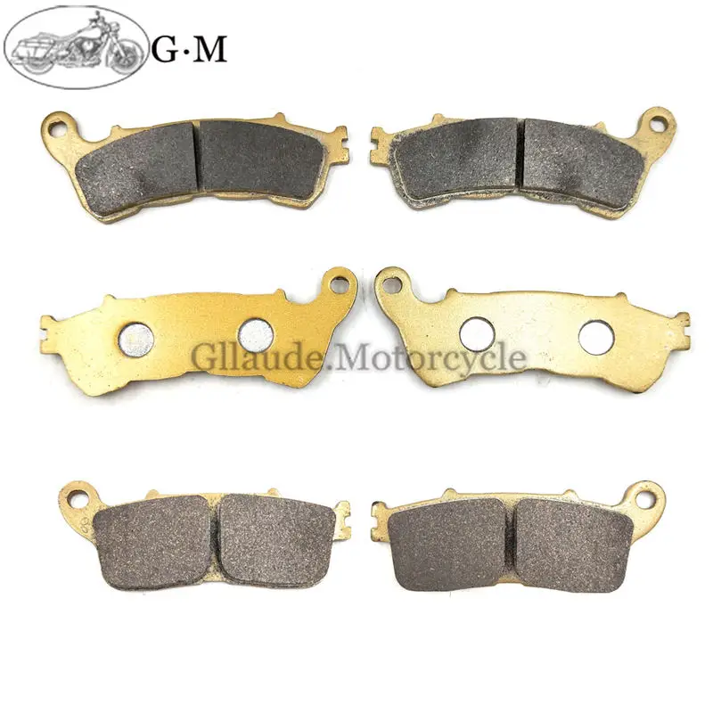 

Motorcycle Front / Rear Brake Pads sets For Honda Crosstourer Highlander VFR 1200 XA VFR 1200 XD DCT Crosstourer 2012-2018
