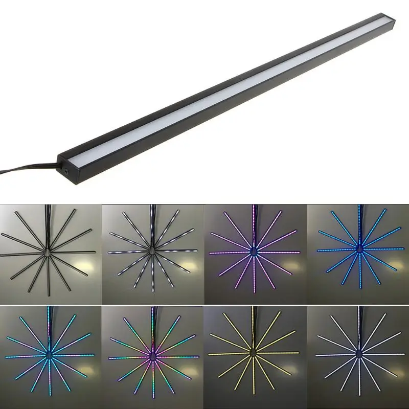 

Colorful RGB Adjustable Lamp Bar Aluminum Alloy Hard Light Strip for Computer PC Cooling Fan Accessories