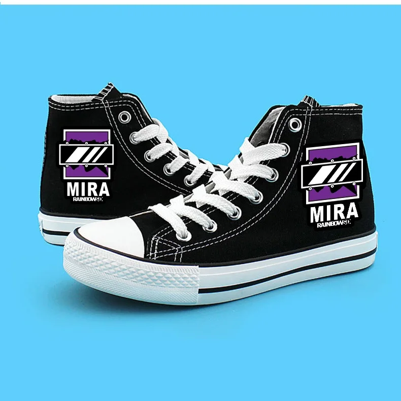 High-Q Unisex Anime Cos Tom Clancy's Rainbow Six Siege Low Flat Canvas Shoes plimsolls rope soled shoes High-Q Unisex Anime Cos Tom Clancy's Rainbow Six Siege Low Flat Canvas Shoes plimsolls rope soled shoes