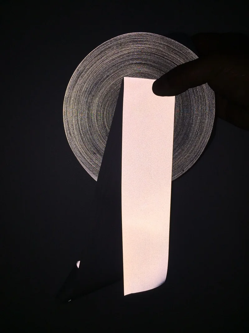 Светоотражающая лента для одежды 5 м длина T/C|warning tape|reflective safety warning tapefabric reflective |