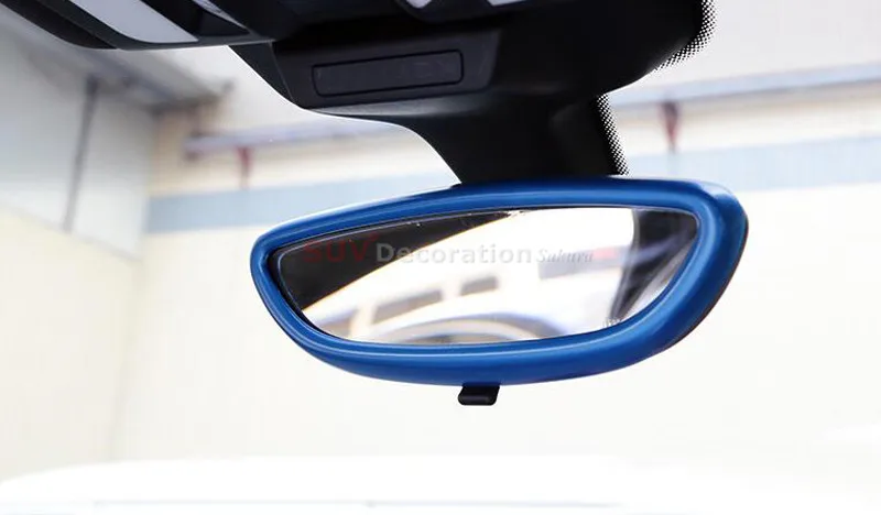 New! NEW!! For Porsche Cayenne 2011 - 2016 Chrome ABS Inner Rearview Mirror Lid Trim low-equipped 1pcs dac709kh new
