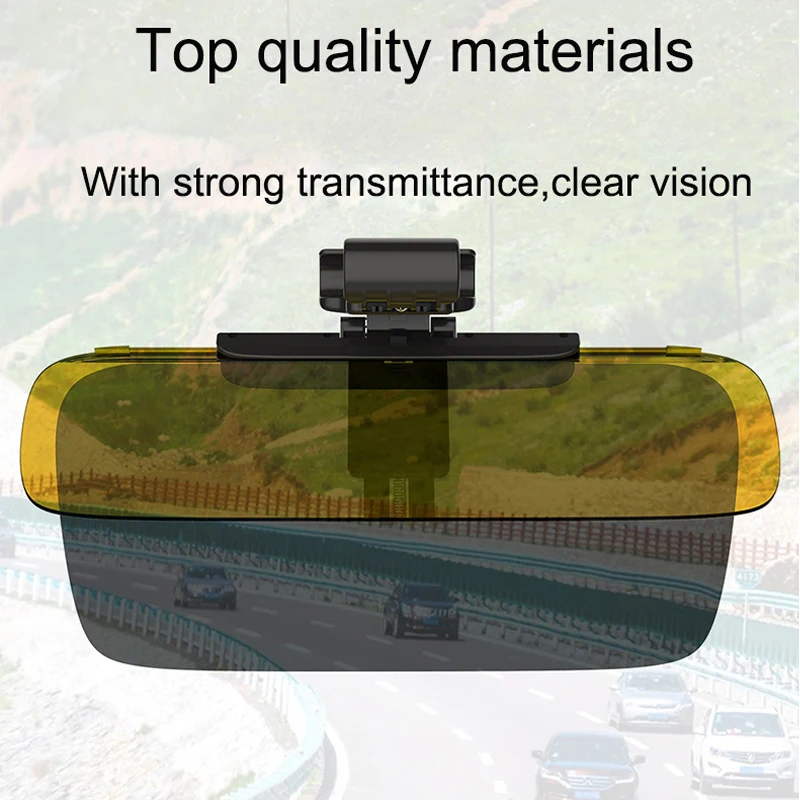 High Quality Day And Night Anti-dazzle Car Visor Anti-Dazzling Goggles Spring clip Clear View Visor