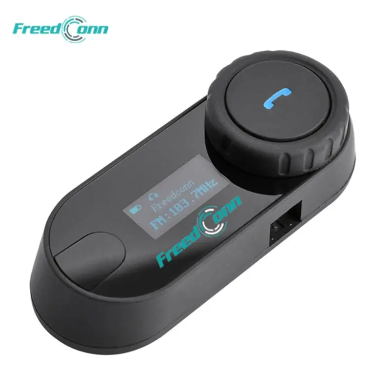 

Motorcycle Helmet Bluetooth Intercom Headset Double Package T-COMSC Stereo Sound 800 Meters Real-Time Intercom X5XF