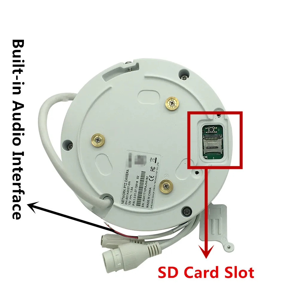 Dahua SD1A203T-GN поддержка IVS PoE IR15m IP66 2MP 3x Starlight IR PTZ сетевая камера DH-SD1A203T-GN