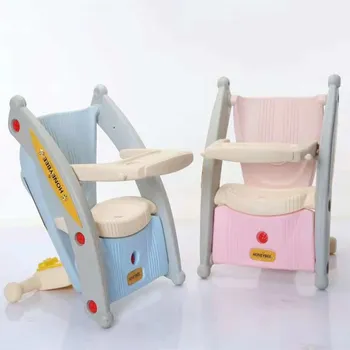 

Children Shake Horse Dual Use Two In Combination with Music 1-3 Year Old Baby Seat Toy Baby Dining Chair