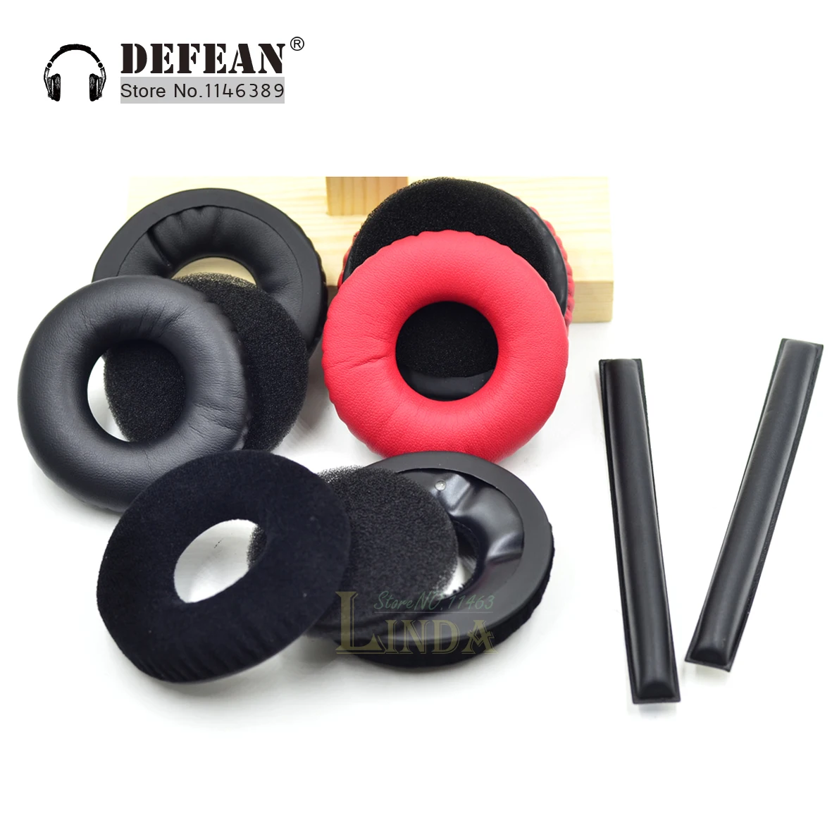 

Ear pads cushion foam for Sennheiser HD 25-1 HD25-1ii HD25SP HMD25 HME25 HMEC25