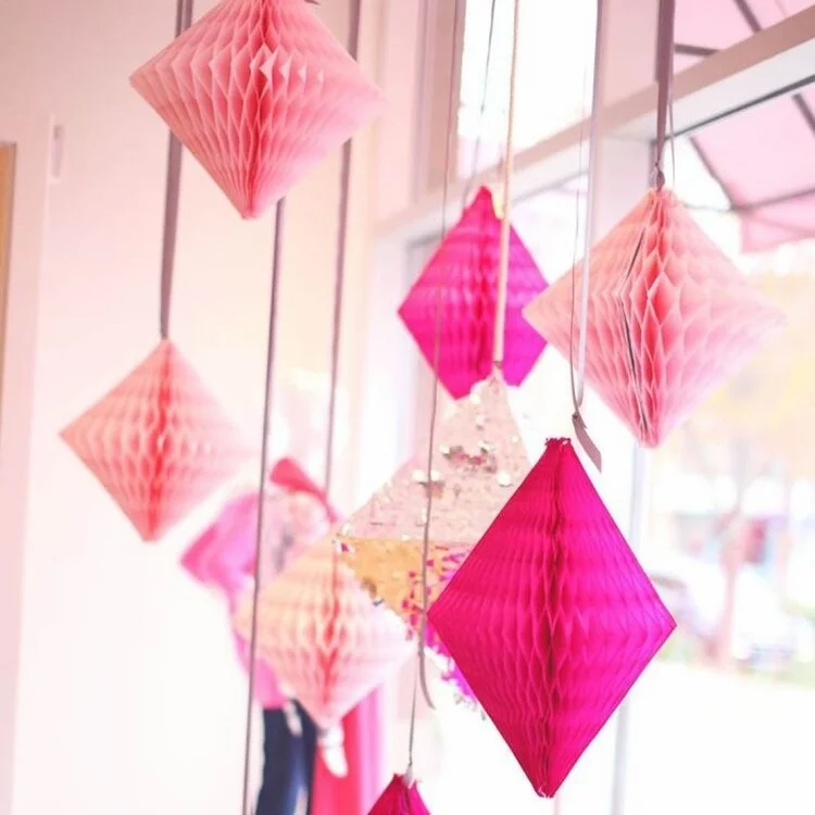 Bright Mix Assorted Honeycomb Tissue Paper
