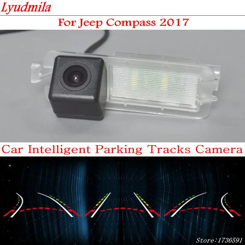 Lyudmila Car Intelligent Dynamic Track Rear View Camera For Jeep