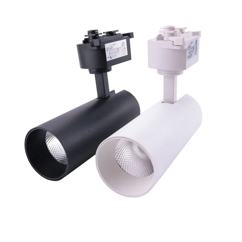 

COB LED Track Rail Light 220 V 20 Watts 30 Watts 3000K 4000K 6000K Ceiling Mounted Lamp for Clothing Shop Home Hotel Lampara CE