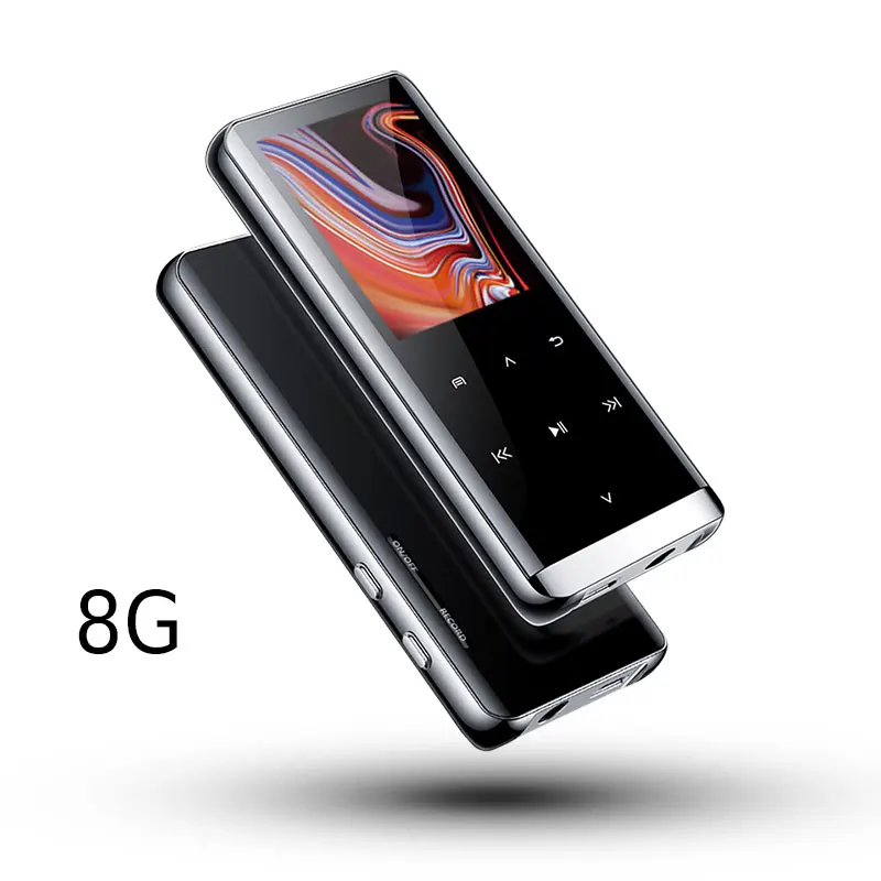 Хит 2019 MP4 плеер Bluetooth мини MP5 без потерь HIFI 5D сенсорный экран Walkman музыкальный для