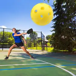 3 шт полые спортивные Pickleball набор аксессуаров для тренировок на открытом воздухе Забавный воздушный поток круглой формы легкий