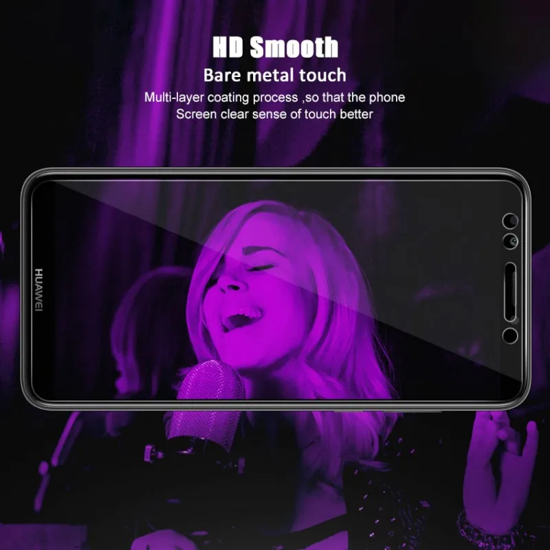 Закаленное стекло для Huawei Ascend Honor V20 20i play P Smart 2019 Mate 30 20 10 Pro Lite 9 2 шт. защитная пленка
