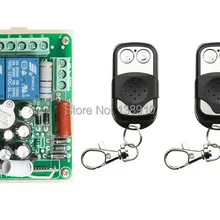 AC220V 1CH 10A радио управление Лер RF беспроводной кнопочный пульт дистанционного управления 315 МГц 433 МГц teleswitch 2 передатчик+ 1 приемник