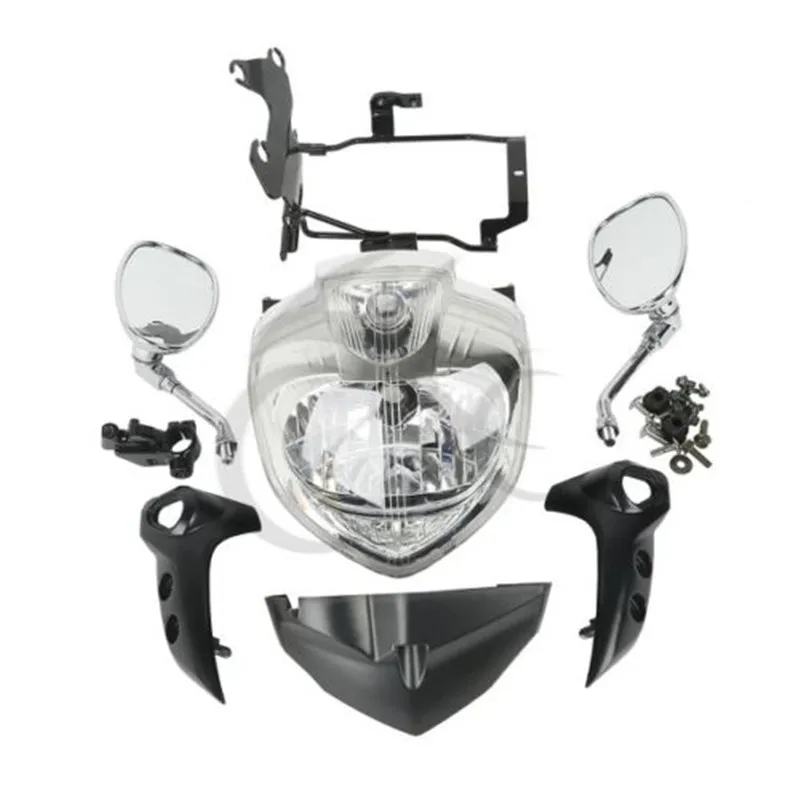 

Motorcycle HEADLIGHT SET HEAD LIGHT ASSEMBLY FOR YAMAHA FZ6 FZ6N 2007-2010 2007 2008 2009 Motorcycle Accessories