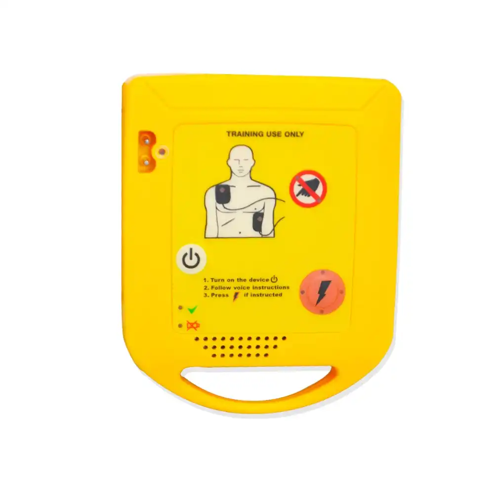 New AED Trainer Automated Cardiopulmonary Resuscitation Training First