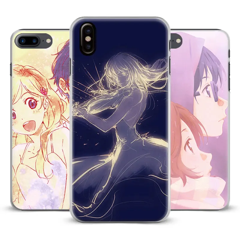

Your lie in April Manga anime Phone Case Cover Shell For Apple iPhone X 8Plus 8 7Plus 7 6sPlus 6s 6Plus 6 5 5S SE