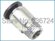 

POC4-02 tube size 4mm -1/4 thread ,pneumatic air fitting