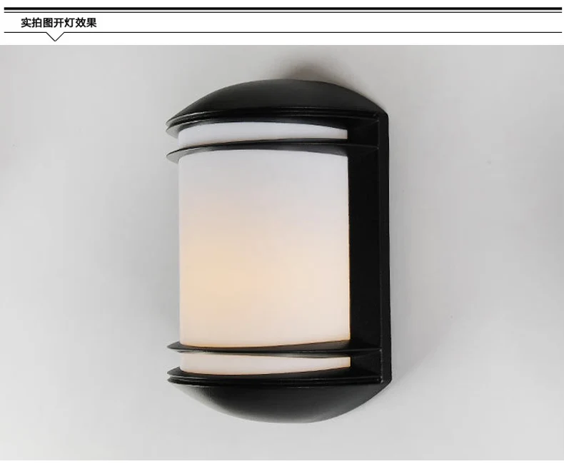 Lâmpada de Parede ao ar Conduziu a Luz da Parede do Jardim Livre Impermeável Arandela Pátio E27 Villa Varanda 12 w Interior Luz Ip65 Ac90-260v 14 Cheap Luminárias de parede externas
