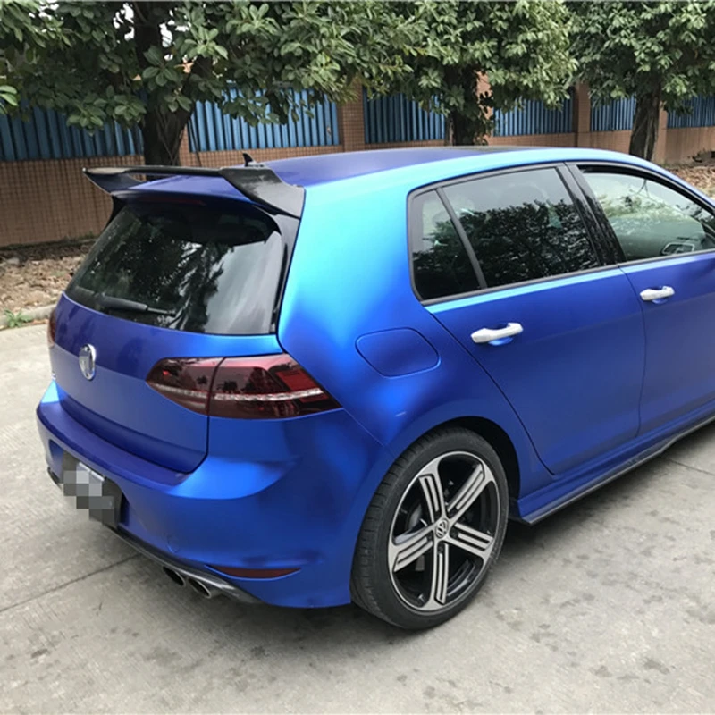 MK7 GTI O Стиль углеродного волокна задний багажник крыла Спойлер для Volkswagen Golf 7 VII MK 7 GTI& R