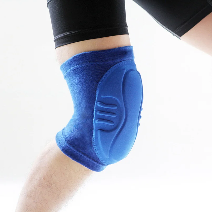 1 Pair Breathable Warm Kneecap Sponge Anticollision Elastic Knee Pad