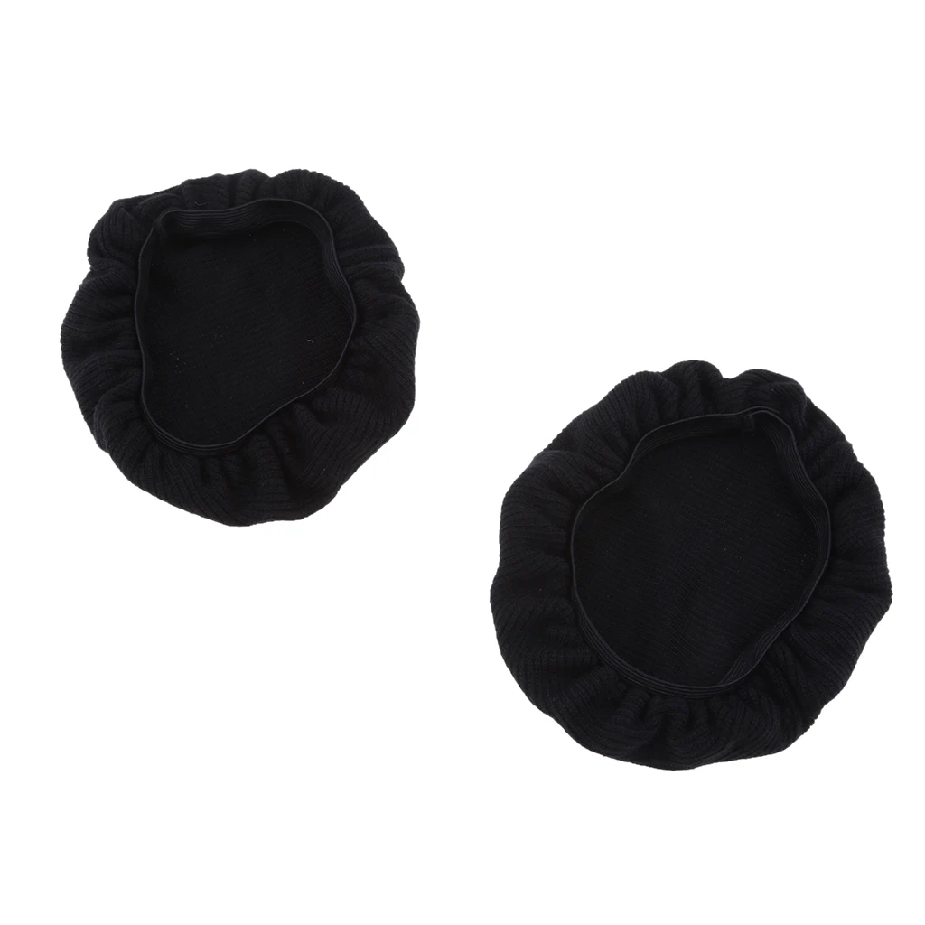 Pairs Black Stretchable Washable Earcup Cover Fabric Headphone Cover for Most On Ear Headphones within 9~11cm Earpads