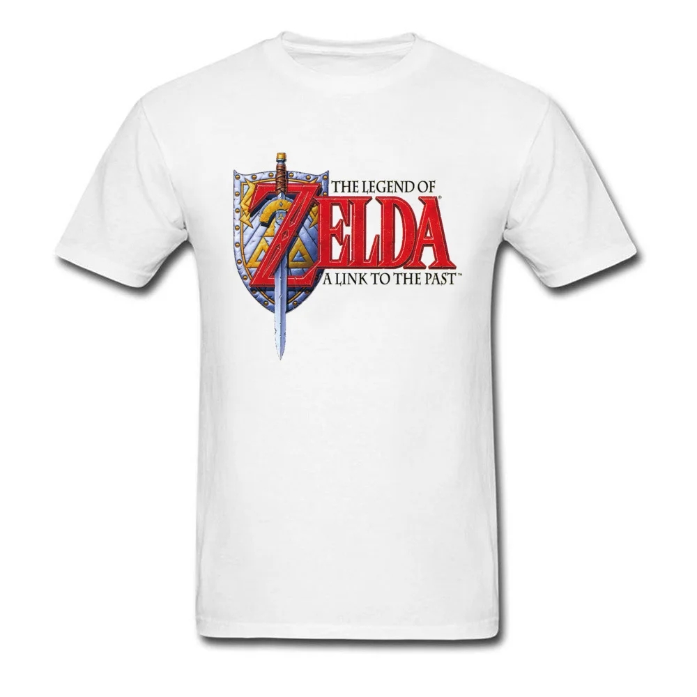 Лето 2018 3D Legend Zelda футболка для мужчин черный белый цвет мужские топы футболки
