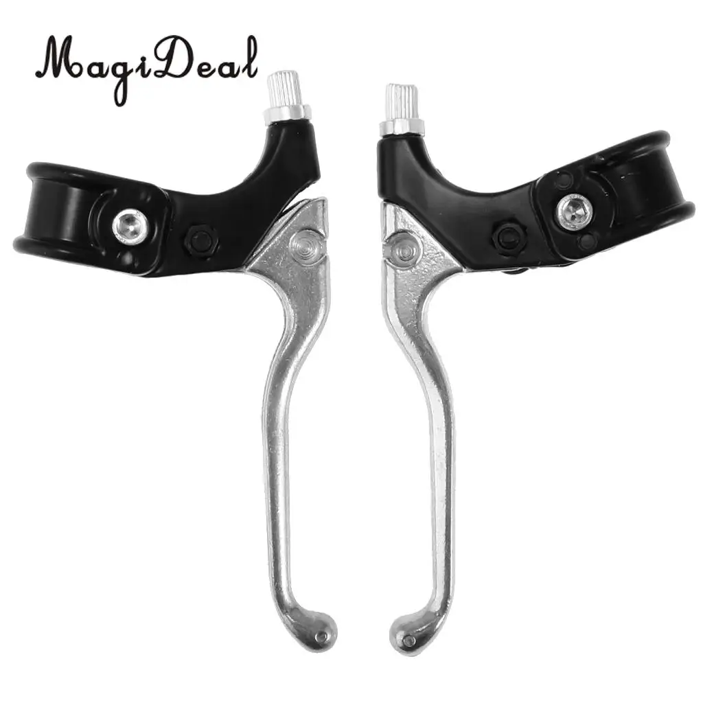 Brake Aluminum Alloy V-brake Disc Brakes Lever Mountain Bike Bicycle Brake Handle Handbrake Crank Black