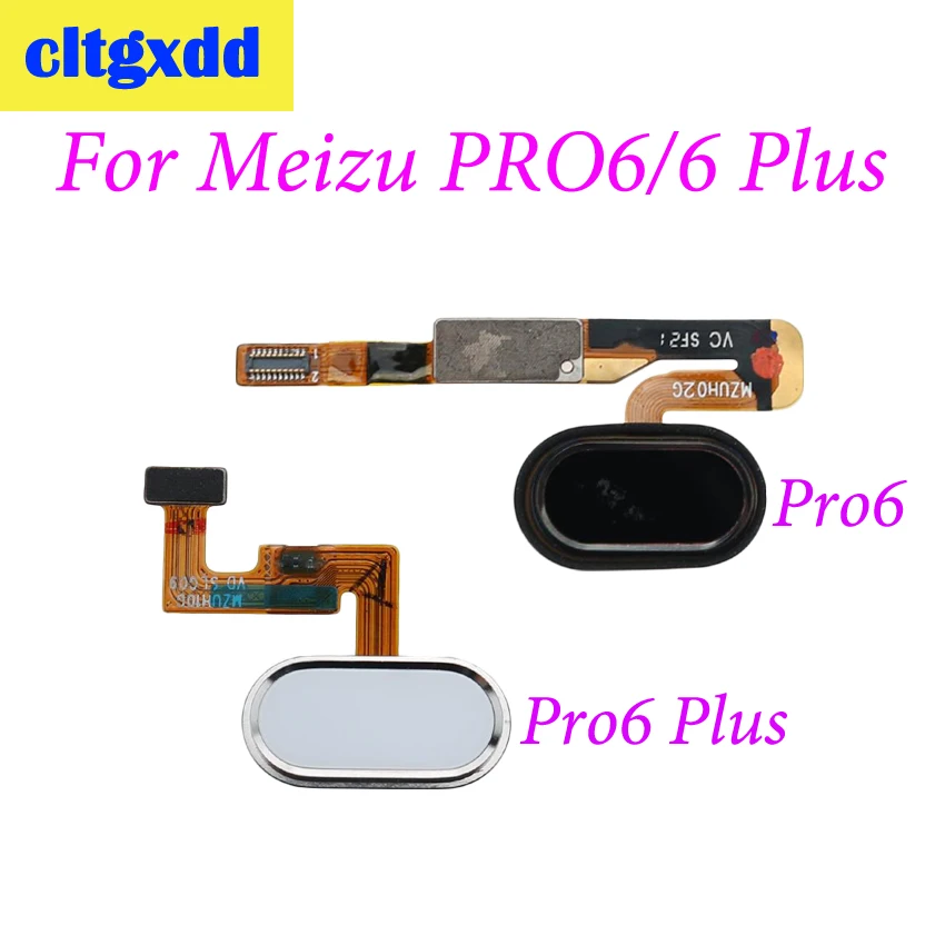 

cltgxdd Home Button Fingerprint Touch ID Sensor Flex Cable Ribbon Replacement For MEIZU Pro 6 Pro6 Plus Main Menu Return Button