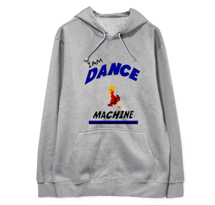 Kpop tara 2ne1 пуловер с принтом i am dance machine свободные толстовки унисекс модная