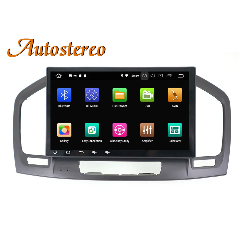 Sale Android 9 DPS Max 64GB Car GPS navigation For Opel Insignia 08-13 multimedia car NO DVD auto player headunit radio tape recorder 8
