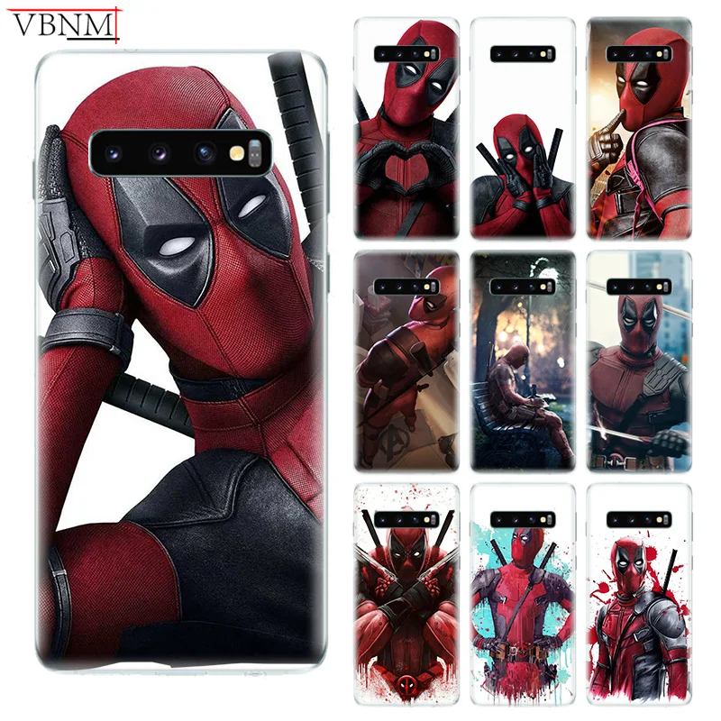 

Funny Man Deadpool Unique Silicone TPU Phone Back Case For Samsung Galaxy A30 A20 A10 For A50 A40 A70 A90 Gift Customized Cover