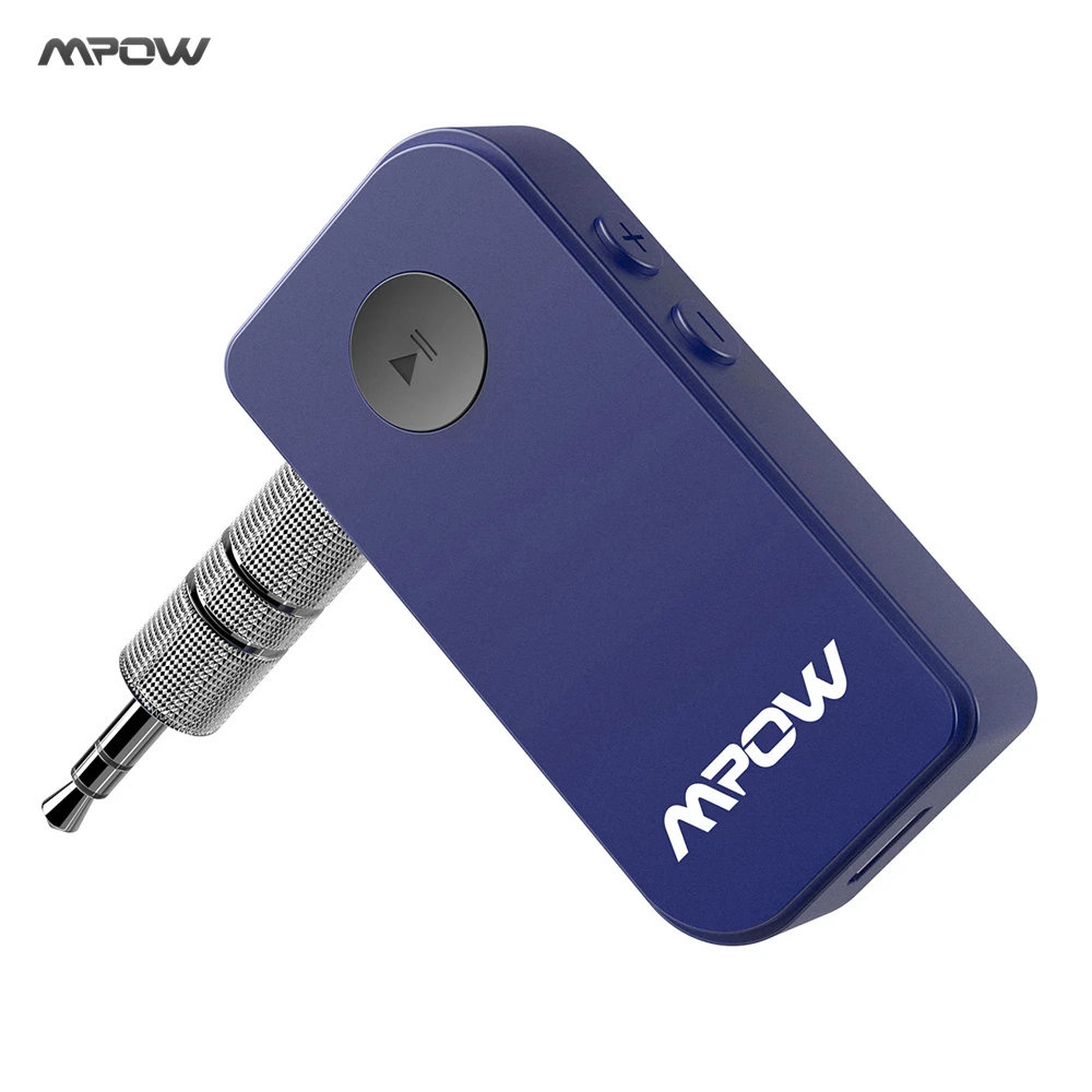 

MPOW Upgraded Steambot Mini Wireless Adapter Bluetooth Receiver Hand-free Adapter Super Sound Quality For Car Home Audio System