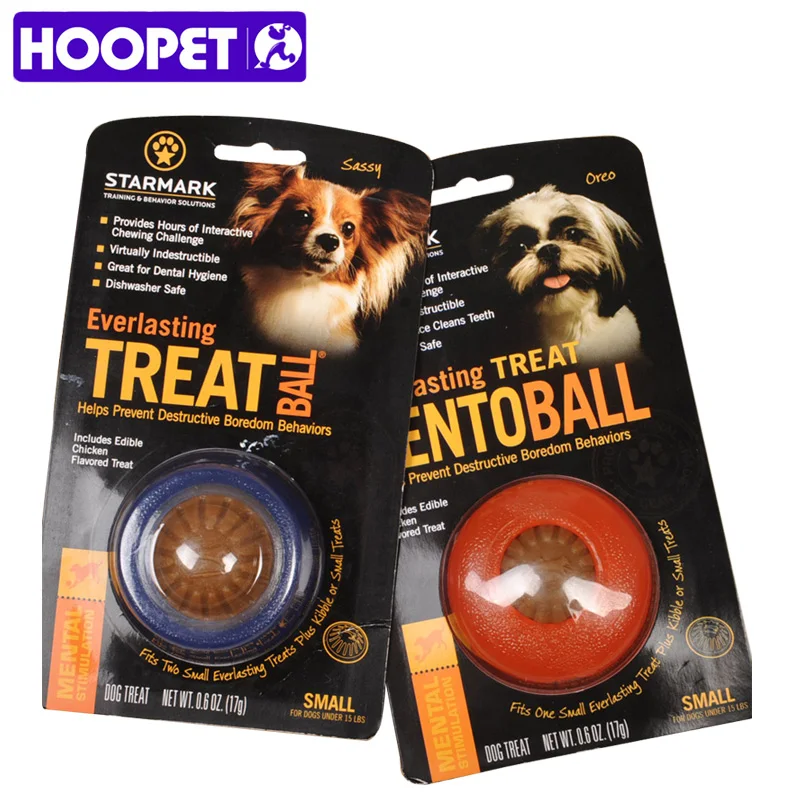 

HOOPET Hot Leakage Toy Ball Pets Dog Toys Fun Pets Training Food Tableware Feeders Dog Red and Blue