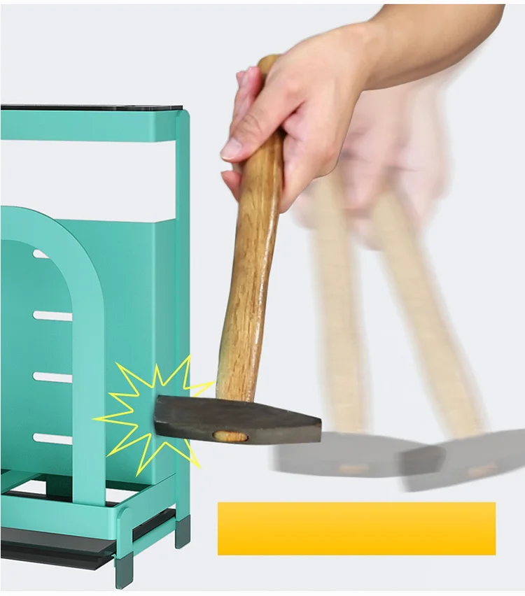 Металлический Железный нож блок разделочная доска Чоппер Hoder кухонный стеллаж органайзер для хранения продуктов принадлежности для аксессуаров