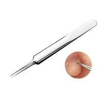 Из нержавеющей стали, угрей, прямой штырь, наконечник, угрей, зажим, пинцет, инструменты для ухода за кожей