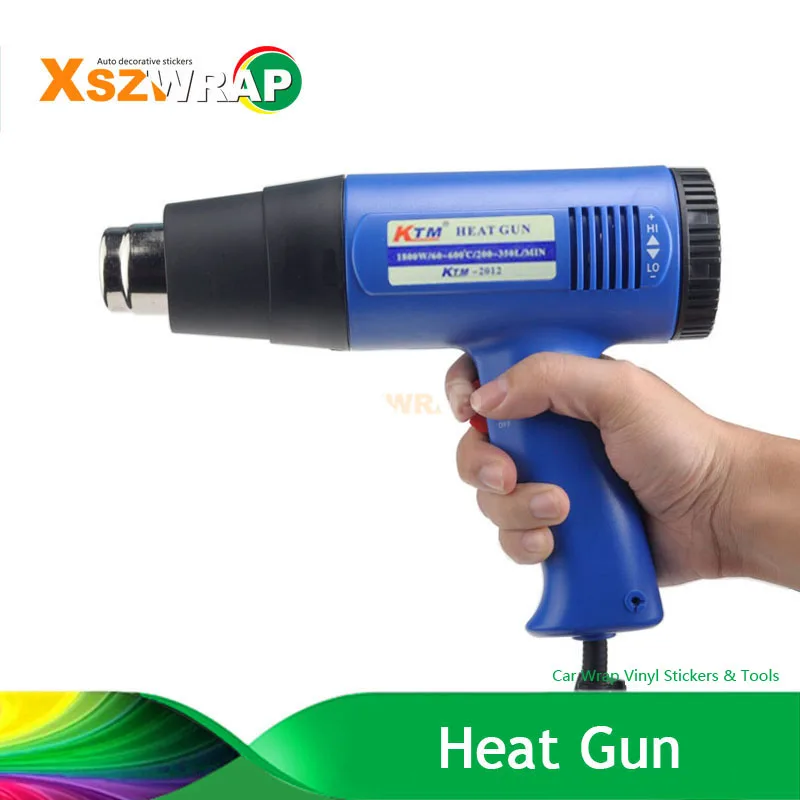 Buy 1800W Blue 220v CN Plug Industrial Electric Hot Air Gun Heat Guns Shrink