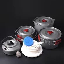 Fire Maple Cookware Set 6 7 Persons Team Pot Sets Frying Pan Cauldron Medium Pot Pannikin