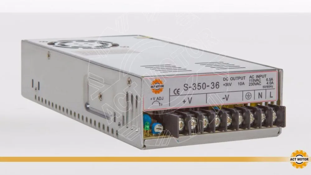 

Free Ship From Germany! CNC Router ACT Single Output Power Supply 350W 36V S-350-36 Engraving Milling Plasma Cutting Machine