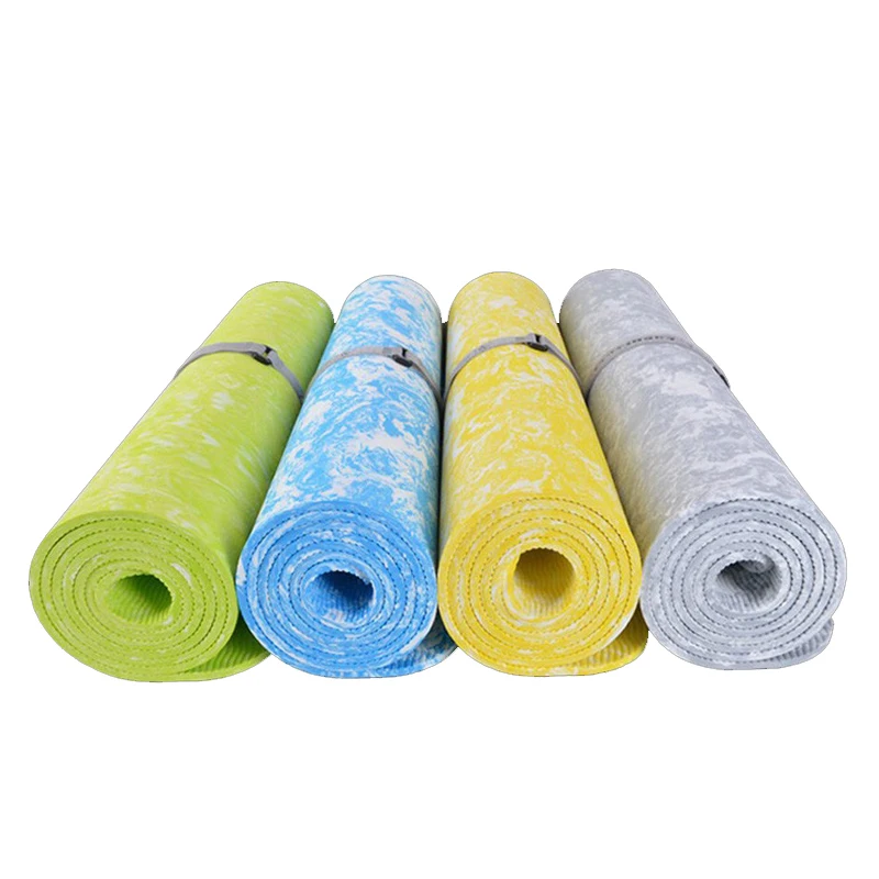 TPE 6mm Non Slip font b Fitness b font Yoga Mat Exercise Gym Tapis Lose Weight