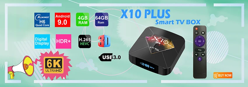 T95Q Android 9,0 Smart tv BOX Amlogic S905X2 Четырехъядерный 4 ГБ ОЗУ 64 Гб ПЗУ BT4.1 USB3.0 2,4G/5G двойной wifi 3D 4 K HDR телеприставка