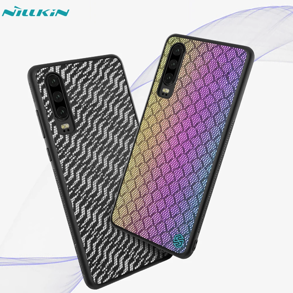 Чехол Nillkin для Huawei P30 Pro светоотражающий чехол серии из полиэстера с сетчатыми