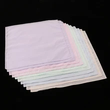 10 шт. цветные носовые платки из чистого хлопка для женщин и мужчин Hanky DIY карманные квадратные носовые платки для свадьбы еда упражнения 10 шт. цветные носовые платки из чистого хлопка для женщин и мужчин Hanky DIY карманные квадратные носовые платки для свадьбы еда упражнения