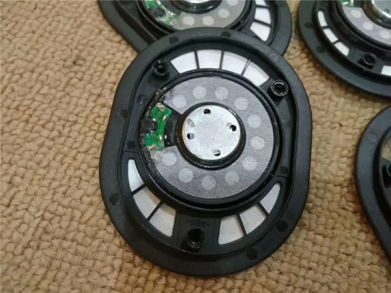 DIY 50 мм динамик для наушников оригинальный s от б/у гарнитуры тяжелые басы чистый