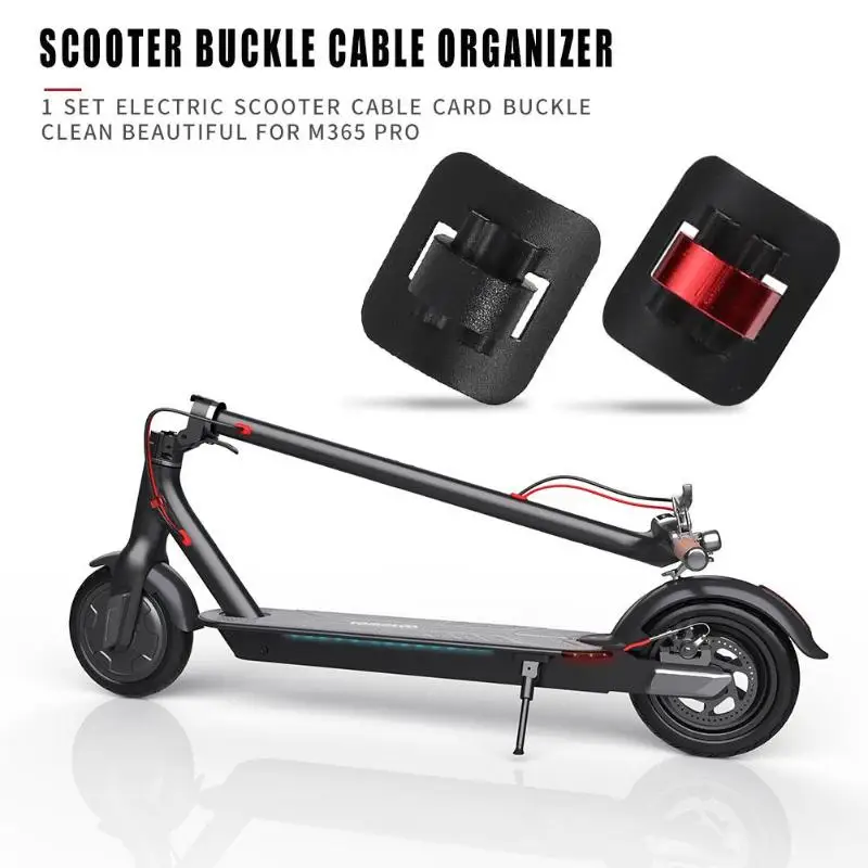 1 шт. электрический скутер кабельная стяжка Пряжка органайзер для XIAOMI MIJIA M365 PRO электрический скутер аксессуары